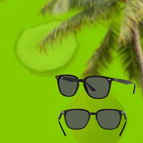 Ray-Ban Other - Ray Ban Polarized Unisex Sunglass RB4362
55-18-145 Black Square Authentic NEW